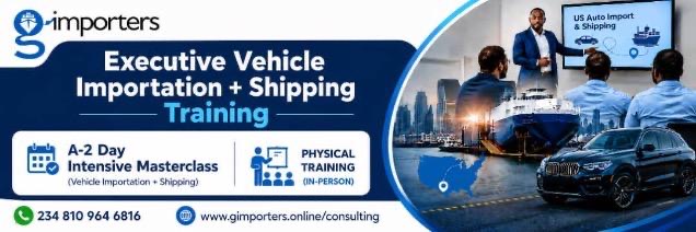 Vehicle Importation Training in Lagos | G Importers