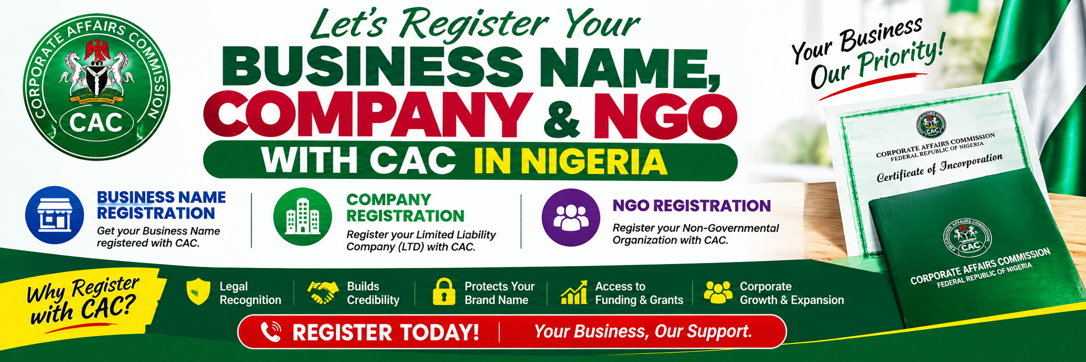 CAC Registration Nigeria | Register Business Name, Company & NGO