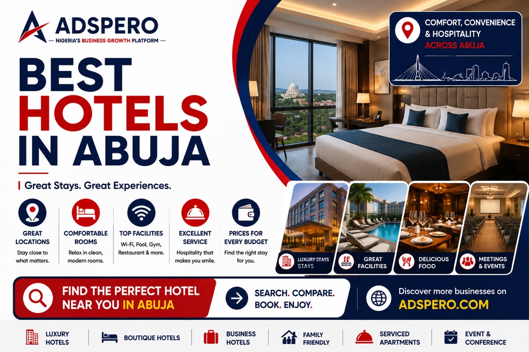 Best Hotels in Abuja | Find Trusted Hotels