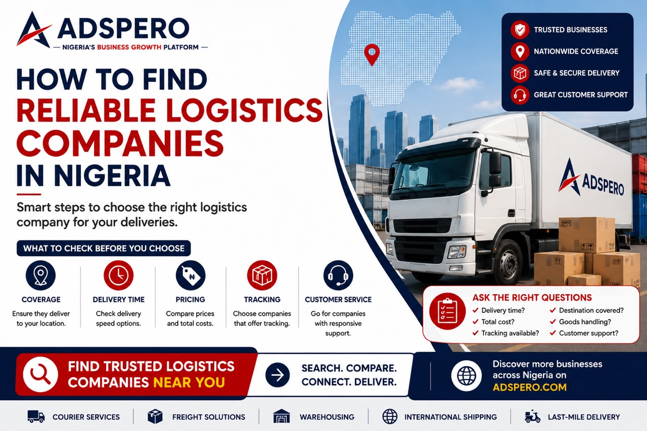 How to Find Reliable Logistics Companies in Nigeria