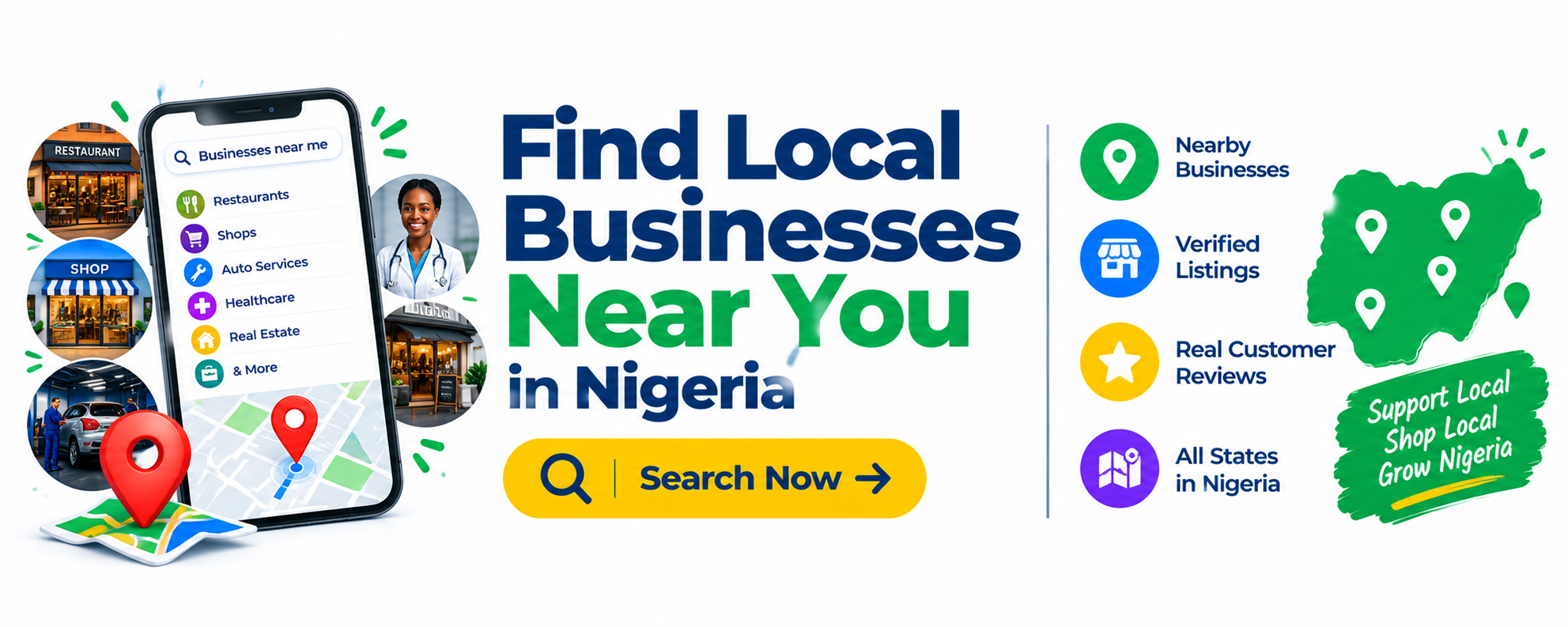 Find Local Businesses Near You in Nigeria