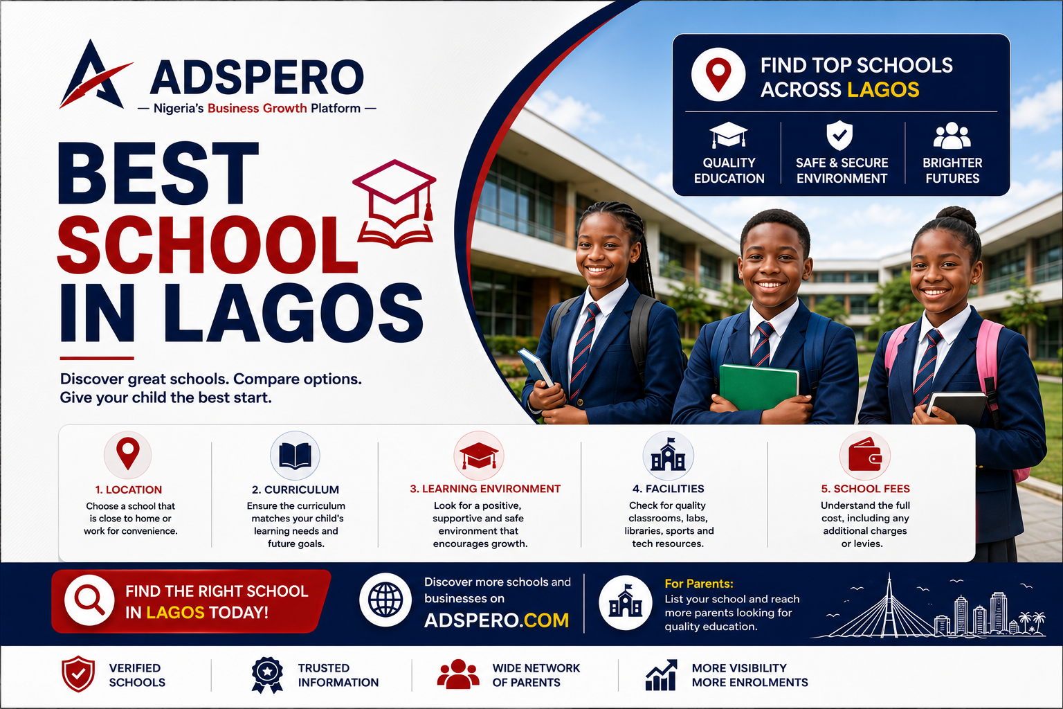 Best Schools in Lagos | Find Top Schools Near You