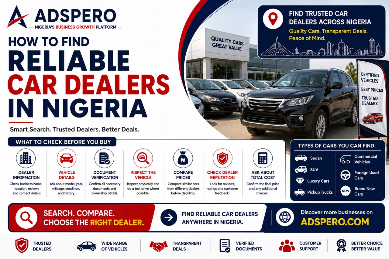 How to Find Reliable Car Dealers in Nigeria